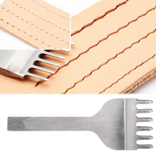 DIY Leder-Lochstanzen-Set 4 Stück 1 2 4 6 mm Leder-Stichwerkzeuge für Bastelarbeiten