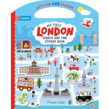 My First Search and Find London Sticker Book by Campbell Books Paperba