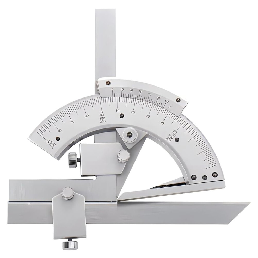 0320 Degree Vernier Angle Ruler With Storage Box, Woodworking Protractor, Adjustable Measuring Ruler 9067246007508