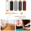 Leather Sewing Kit: Assorted Needles & 5 Rolls Waxed Thread 80pc Set 16