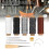 Leather Sewing Kit: Assorted Needles & 5 Rolls Waxed Thread 80pc Set 9