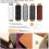 Leather Sewing Kit: Assorted Needles & 5 Rolls Waxed Thread 80pc Set 4