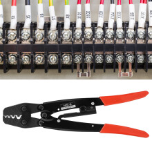 HS-8 Crimpzange für 1,25–8 mm²/17–8 AWG unisolierte Terminalkontakte Präzisions-Handwerkzeug