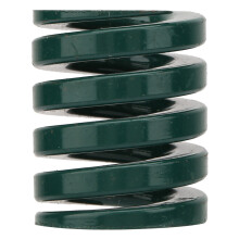 Schwerlastfeder, 2 Stück, Ø 25 mm, Innendurchmesser 12,5 mm, grüne Form-/Stanzfeder für Maschinen