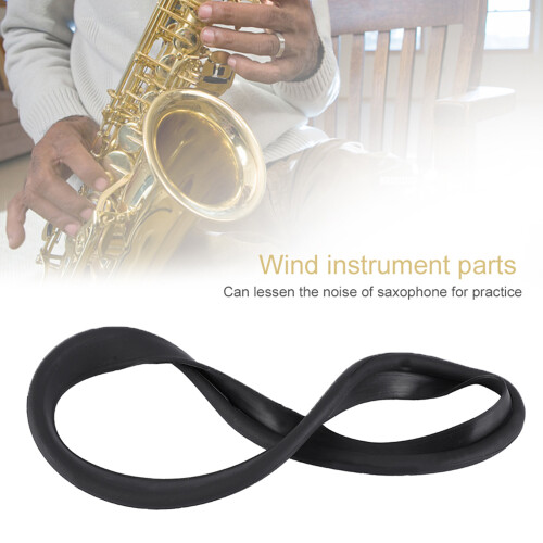 Tenor Sax Mute Dampener Silicone Bell Ring - Protective Accessory