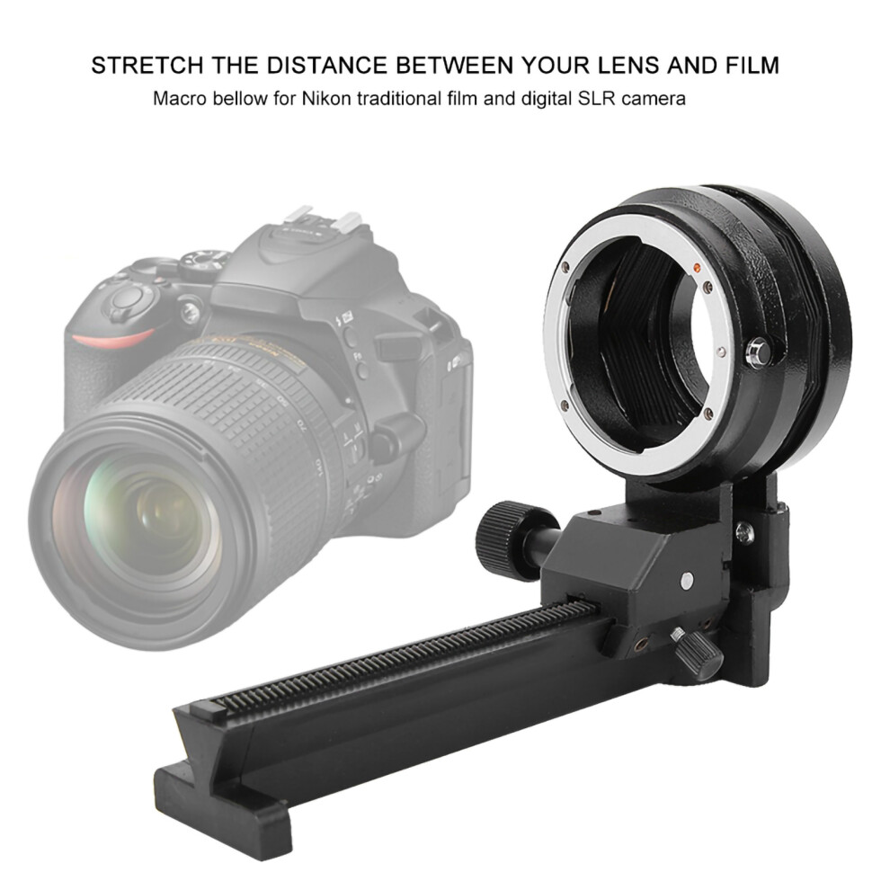 Macro Close Up Bellows For Nikon F Mount D2x D3 D7000 Slr Camera Accessories 4601363462731