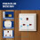 2 Way 3 Pin Plug Adapter, 13A Power Splitter 3