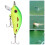 5 Stück 5 cm Mini-Minnow-Köder, langsam schwimmend, Farbe: Wie im Bild 1