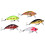 5 Stück 5 cm Mini-Minnow-Köder, langsam schwimmend, Farbe: Wie im Bild 9