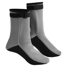 Schnorchel-Socken 3 mm Grau M Anti-Kälte Anti-Rutsch