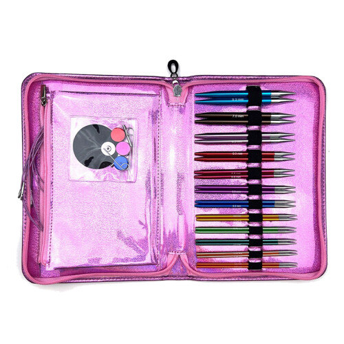 Circular Needle Circular Knitting Needle Set with Case and