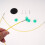 10Pairs Stainless Steel Interchangeable Circular Knitting Needle 5