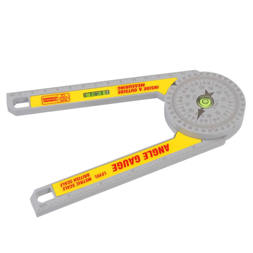 Angle Ruler Protractor For Woodworking Carpenter Tools Miter Saw Gauge Multifunctional Easy To Read And Operate Diy Tools 9105992317905