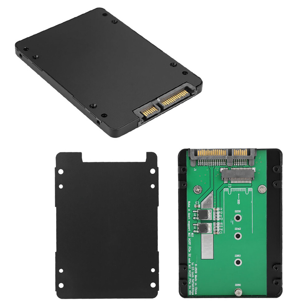Aluminum M.2 Ngff To Sata Ssd Enclosure Case 7Mm 2280 Lightweight 7901363465600