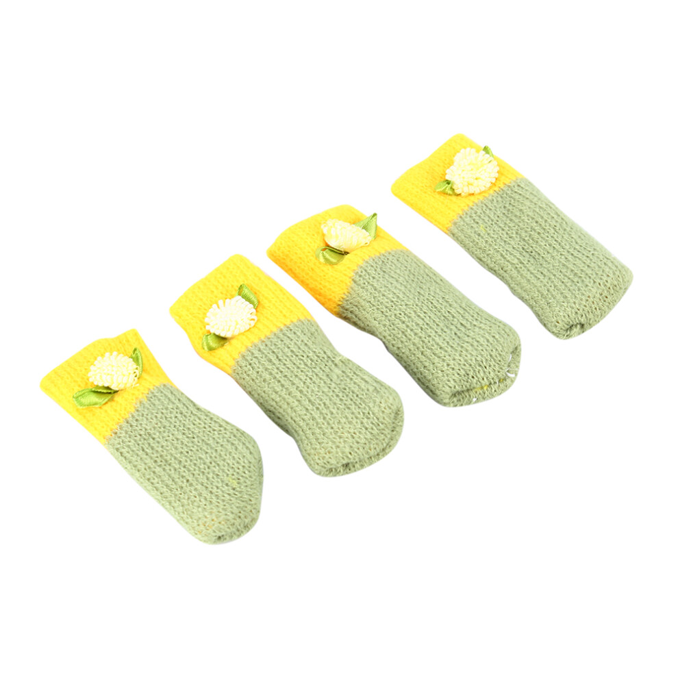 Table Legs Socks Furniture Feet Sleeve Covers, Anti-skid Soundproof, Simple Design Fits Any Shape Leg, 4Pcs-image-OPC-PN6J6RZ-NEW
