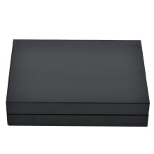 Electronic Instrument Aluminum Box 33x114x150mm Black PCB Cooling Enclosure