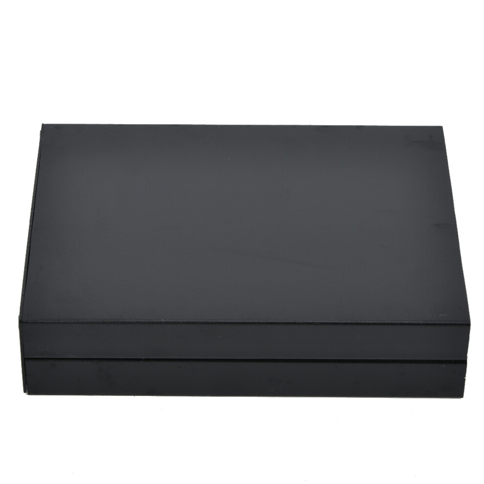 Electronic Instrument Aluminum Box 33X114x150mm Black Pcb Cooling Enclosure 4671363468552