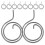 Spring Lock Teile Eisen Schwarz 10 9