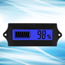 GY-6G 12-84V LCD-Voltmeter 6,3x2,5x1,4cm Blau
