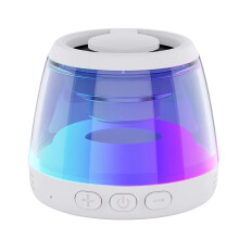 Small Mini Speaker With RGB Ambient Light Bluetooth Soundbar Wireless True Stereo MP3 Music Player