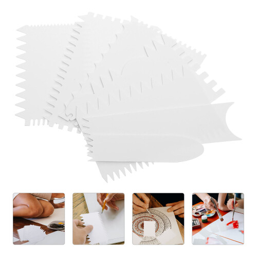 7 Teile Acrylmalerei Wellendesign Für DIY 2