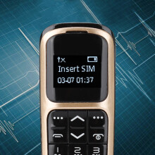 V2 Mini BTDialer 260mAh 6,5x2,4x1,2 cm Farbdisplay