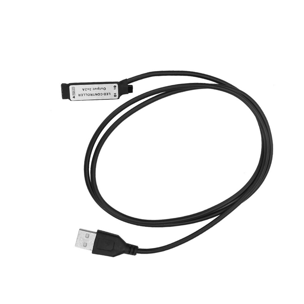 Wireless Ir Remote Rgb Led Light Strip 5V Usb 1M 24-Key Controller 9411363469983