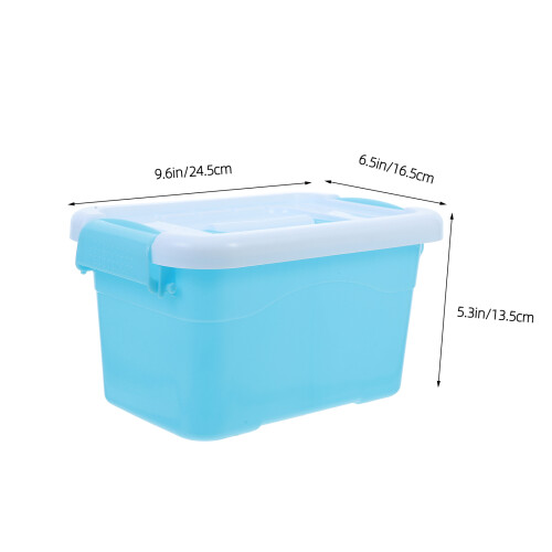 Kinder Spielzeug Organizer Kunststoffbox Mit Deckel Und Griff 2