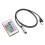 5V 24-Tasten RGB-LED USB IR-Controller, 150mAh, 1m 13