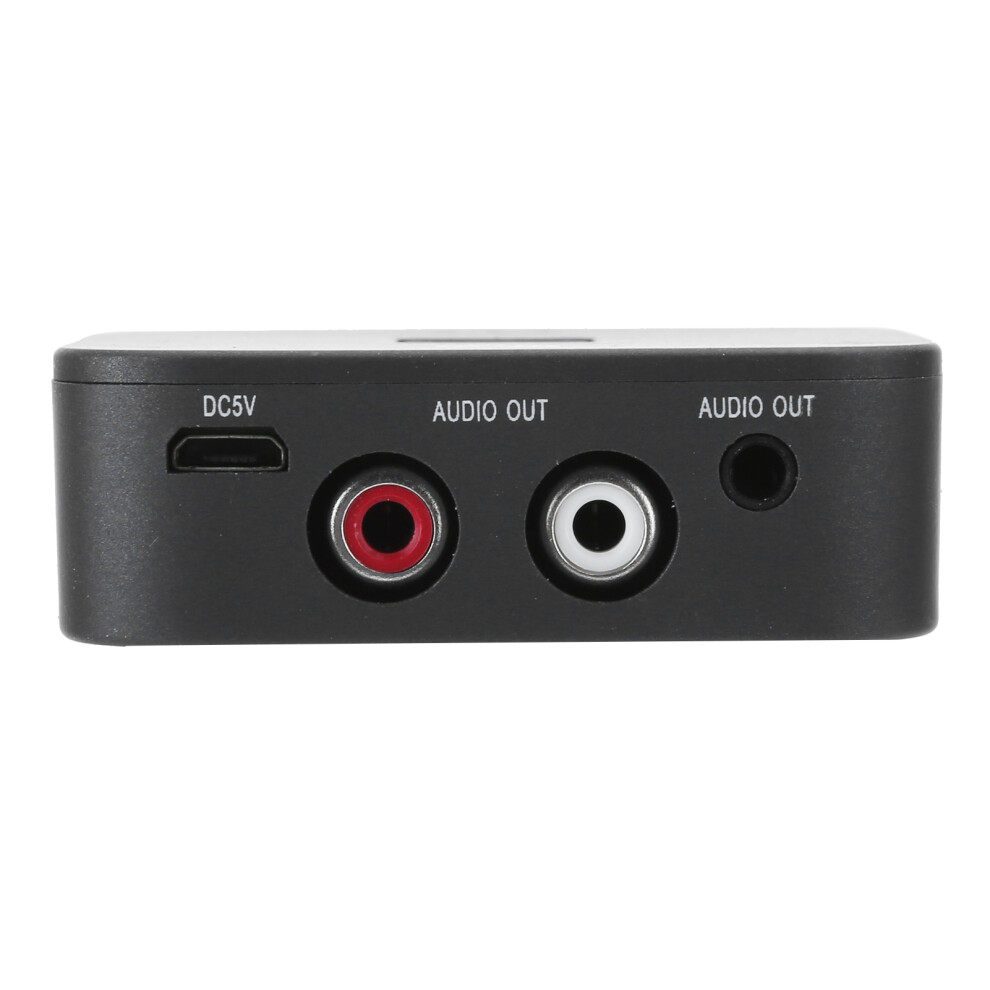 Wireless Bluetooth RCA Receiver 3.5mm Jack AUX Audio Adapter for TV Car Stereo