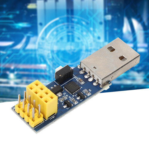 Blaues ESP8266 ESP-01 ESP-01S USB-WLAN-Modul
