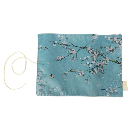 Chinesisch antik retro Großkappen Stiftetasche Blume 2