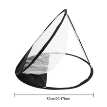Nylon Portable Golf Practice Net 52cm with Poles Indoor Outdoor Exercise Tool