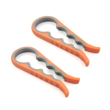 Multi-Purpose Wrench Grip For Tighten Bottle Jar And Can Opener, Ergonomic Adjustable Rubber Strap For Small Hands, Seniors Or Arthritis Sufferers (4