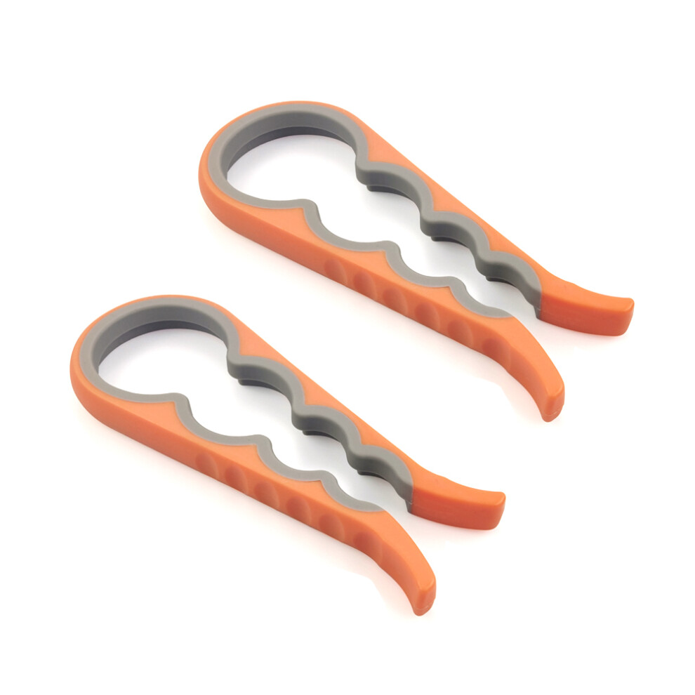 Multi-Purpose Wrench Grip For Tighten Bottle Jar And Can Opener, Ergonomic Adjustable Rubber Strap For Small Hands, Seniors Or Arthritis Sufferers (4