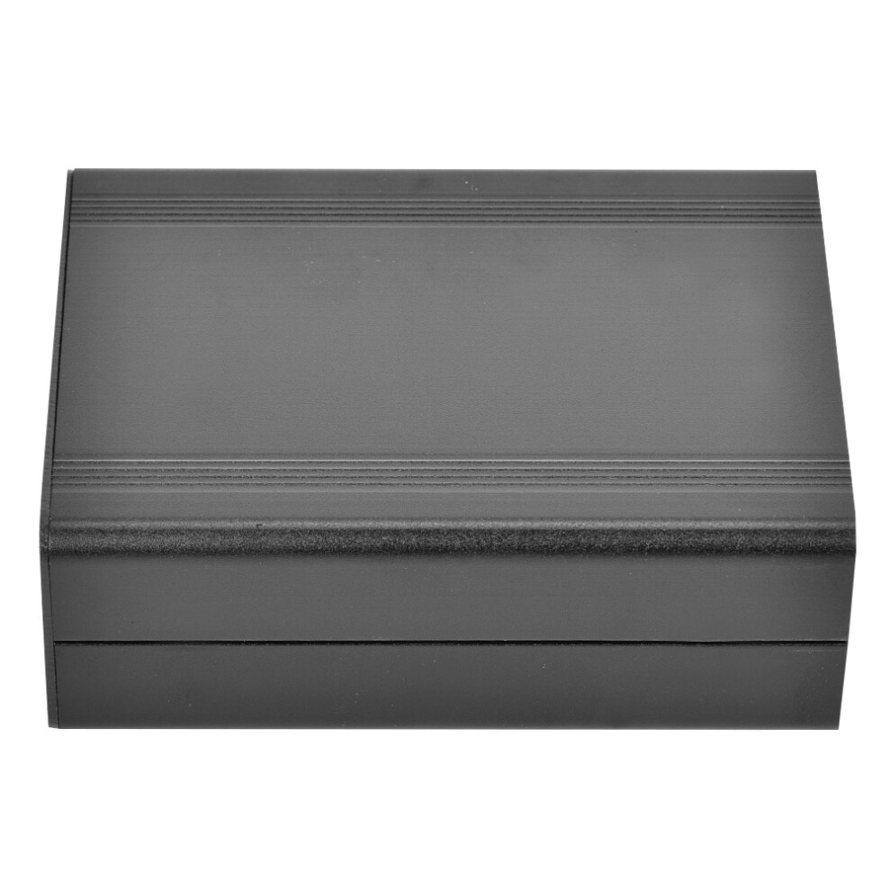 Aluminium Alloy Electronic Project Box Sandblast Black Oxidized Enclosure Diy 9341363472686