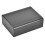 Aluminium Alloy Electronic Project Box Sandblast Black Oxidized Enclosure DIY 6