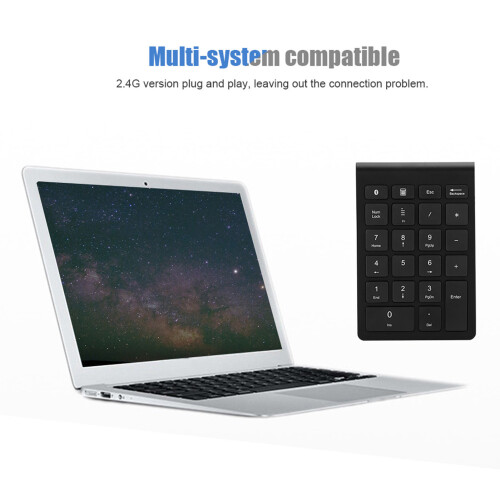 Bluetooth Wireless 22 Keys Numeric Keypad Small Keyboard Portable for Desktop 2