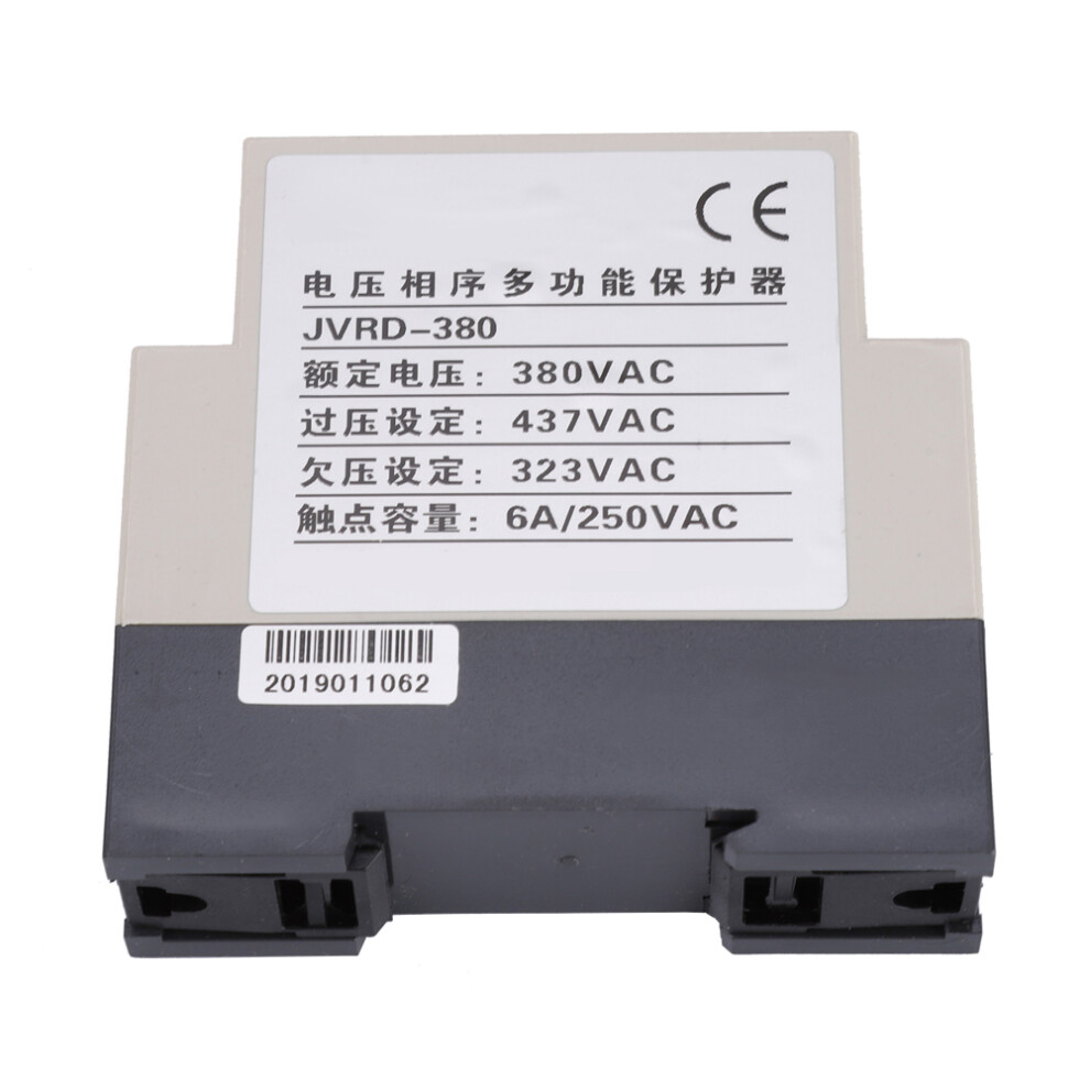 Jvrd-380 Phase Sequence Protector Relay 380Vac, Guide Rail, 3A 9331363469649