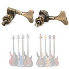 6 Stück versiegelte Fischschwanz-Bass-Stimmschlüssel 3L+3R Messing