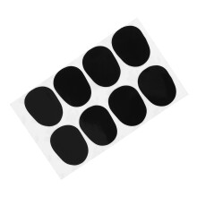 Black Sax Mouthpiece Patch Pad Cushion for Soprano Alto Tenor Clarinet 0.3mm