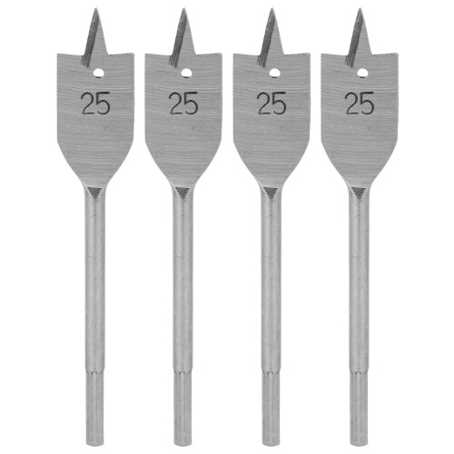 Flat Wood Drill Bits, 25mm Hole Opener Set 1