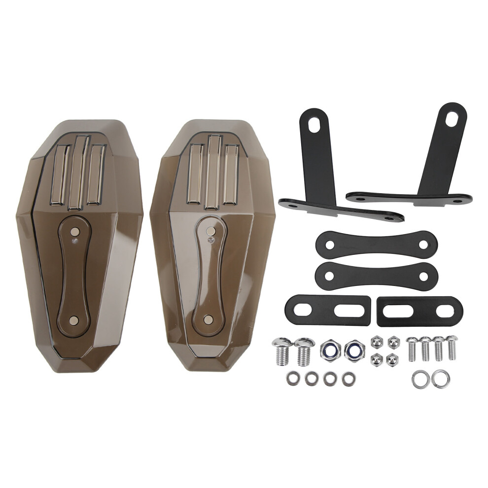 Easy Install Hand Guards - Polycarbonate & Metal For Most Motorbikes 4331363474792