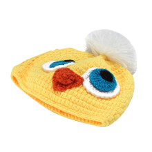 Gelbe Ente Design Gestricktes Babyoutfit Mit Schuhen