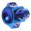 Universal Titanium Key Head Cover Motorcycle Durable Burnt Blue 10