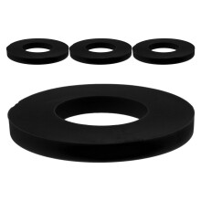 4 Dämpfungs Pufferkissenmatte Auto Stoßdämpfer Ring Schwarz