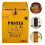 1Pc Rustic Style Lockable Post Box Iron Letter Box for Storage Yellow 9