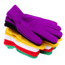 6 Paar Winterwarme Gestrickte Vollfingerhandschuhe Kaschmir
