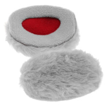 One Pair Bandless Plush Ear Muffs For Winter Cold Weather Protection
