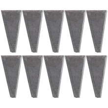 10Pcs Metal Wedge Sturdy Hammer Wedge for Outdoor and Home Use